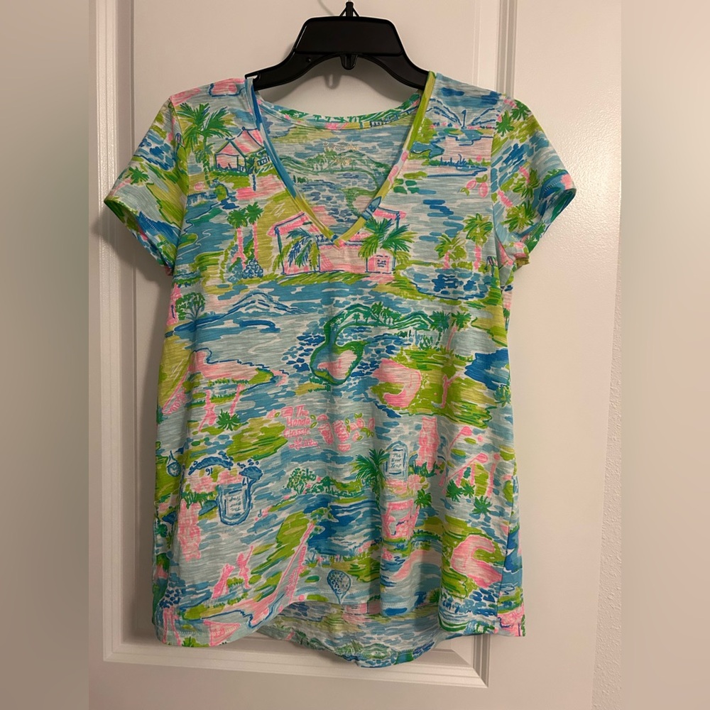 Lilly Pulitzer RARE Honda Classic Tee Size Small